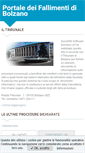 Mobile Screenshot of fallimentibolzano.com